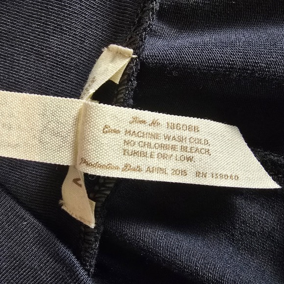 Matilda Jane Women's Ruffle Hem Palazzo Pants - Navy Blue - Size Medium - Picture 8 of 9